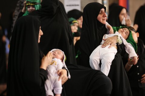 تصاویر/ همایش شیرخوارگان حسینی در مصلی پردیسان