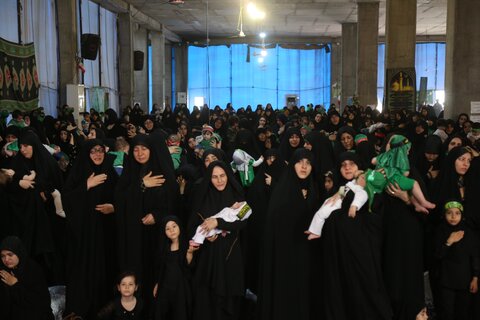 تصاویر/ همایش شیرخوارگان حسینی در مصلی پردیسان