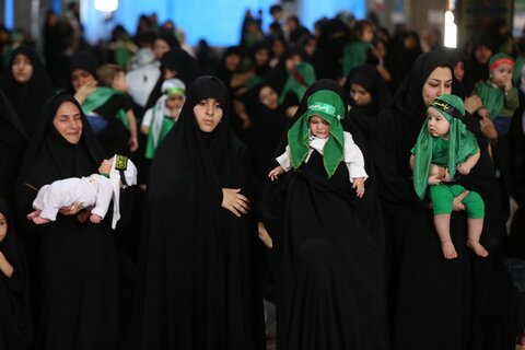 تصاویر/ همایش شیرخوارگان حسینی در مصلی پردیسان