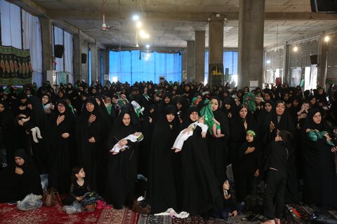 تصاویر/ همایش شیرخوارگان حسینی در مصلی پردیسان