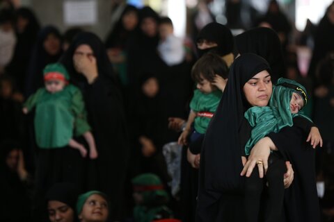 تصاویر/ همایش شیرخوارگان حسینی در مصلی پردیسان