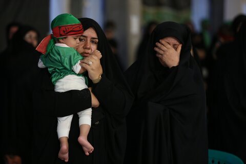 تصاویر/ همایش شیرخوارگان حسینی در مصلی پردیسان