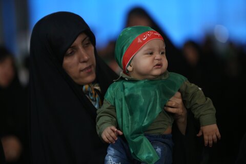 تصاویر/ همایش شیرخوارگان حسینی در مصلی پردیسان