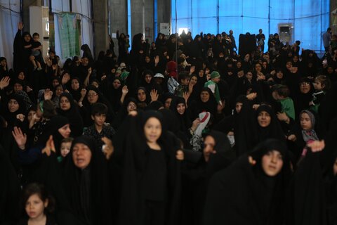 تصاویر/ همایش شیرخوارگان حسینی در مصلی پردیسان