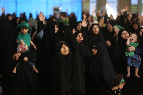 تصاویر/ همایش شیرخوارگان حسینی در مصلی پردیسان