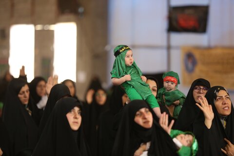 تصاویر/ همایش شیرخوارگان حسینی در مصلی پردیسان