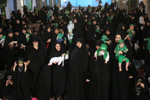 تصاویر/ همایش شیرخوارگان حسینی در مصلی پردیسان