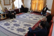 تصاویر/ دیدار نایب رئیس کمیسیون اقتصادی مجلس با آیت الله بنابی