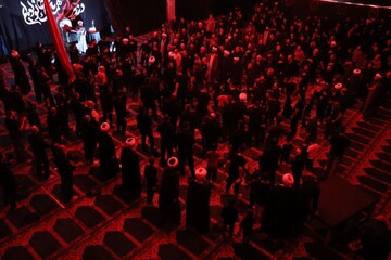 تصاویر/ چهارمین شب از عزاداری سرور و سالار شهیدان؛ امام حسین (ع)  در ارومیه