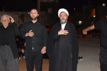 تصاویر/ عزاداری شب‌های ماه محرم در مساجد شهرستان بیجار