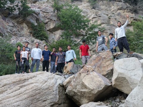 تصاویر/ اردوی جهادی دانشجویان یزدی در روستای کشکک استان گلستان