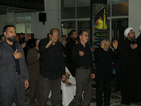 تصاویر مراسم عزاداری شب پنجم محرم در الیگودرز