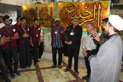۷۰ جوان و نوجوان ماداگاسکاری از موزه حرم حضرت معصومه سلام الله علیها بازدید کردند + عکس
