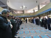 تصاویر/ مراسم عزاداری در مسجد جامع ورزقان