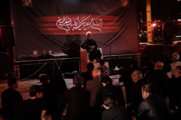 تصاویر/ مراسم عزاداری در هیئت احرار الحسین ارومیه