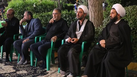 تصاویر/ مراسم عزداری شب پنجم محرم در میاندوآب