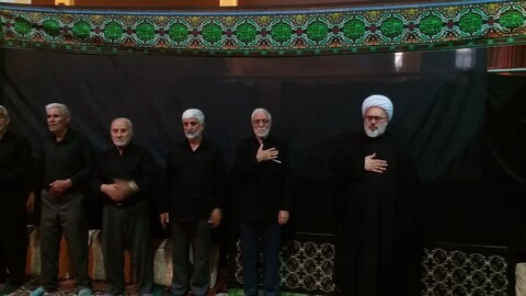 تصاویر/ مراسم عزداری شب پنجم محرم در میاندوآب