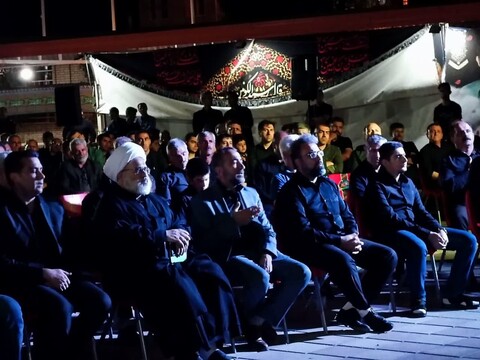 تصاویر/ مراسم عزداری شب پنجم محرم در میاندوآب