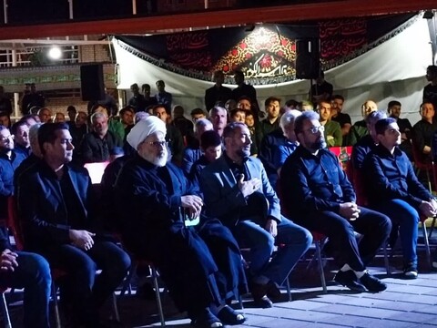 تصاویر/ مراسم عزداری شب پنجم محرم در میاندوآب