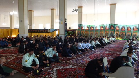 تصاویر/ مراسم عزاداری دهه اول محرم در مصلای هادیشهر