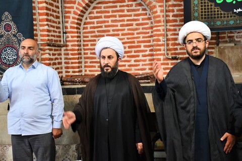 تصاویر/ مراسم عزاداری محرم در مسجد حجتیه خوی
