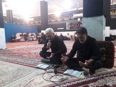 عزاداری مردم عالیشهر در سوگ سیدالشهدا(ع)