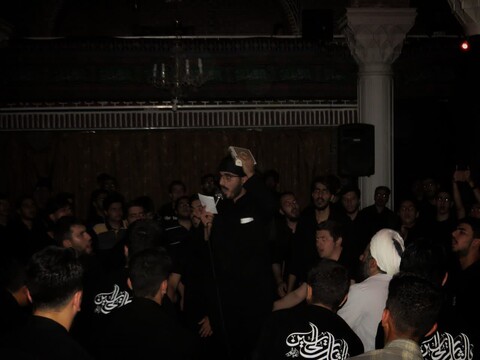 تصاویر/ پنجمین شب از مراسم از عزاداری محرم در مدرسه علمیه امام خمینی (ره) ارومیه