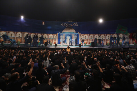 مراسم شب پنجم محرم در هیئت عاشوراییان اصفهان