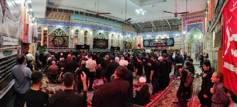 مراسم عزاداری حضرت سیدالشهدا(ع) در مسجد آیت الله شفیعی