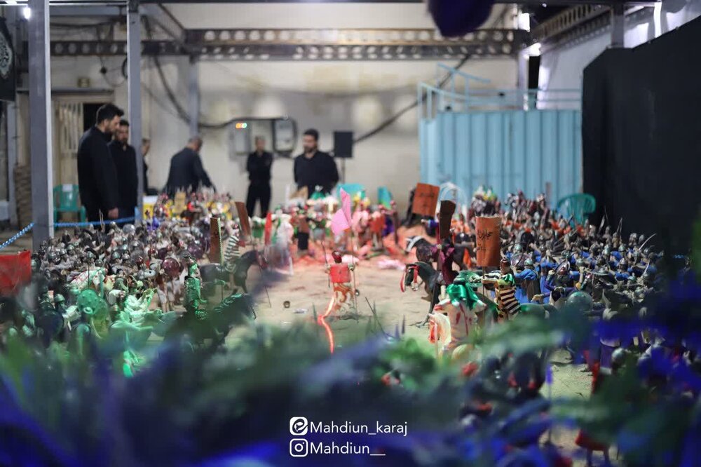 پرواز دلها « از کرج به کربلا » همزمان با دهه اول محرم+ تصاویر