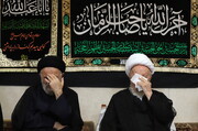 تصاویر/ مراسم عزاداری روز ششم محرم در دفتر آیت الله العظمی مکارم شیرازی