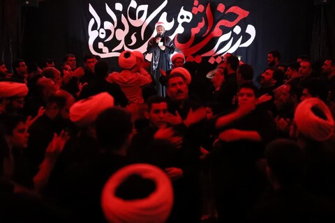 تصاویر/ ششمین شب از عزاداری سرور و سالار شهیدان در ارومیه