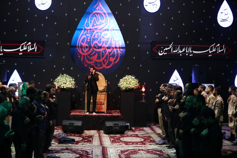 عزاداری روز ششم محرم در هیئت بسیجیان ثارالله اصفهان