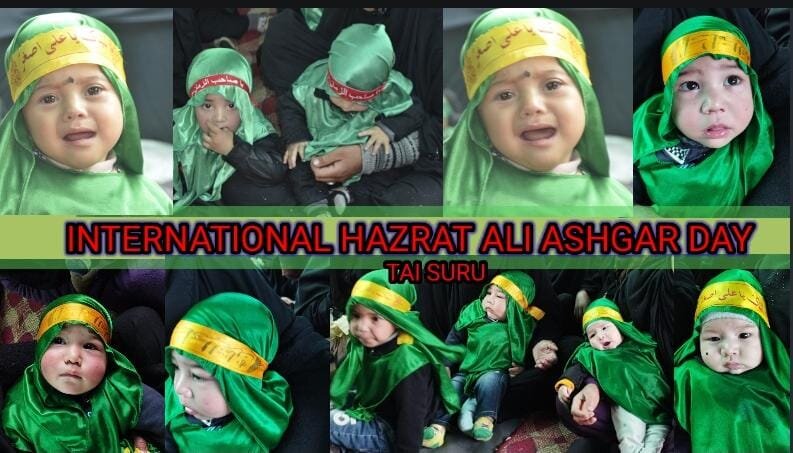 انجمنِ صاحب الزمان (ع) سانکوہ کی جانب سے عالمی یوم علی اصغر علیہ السلام کی مناسبت سے تقریب کا انعقاد