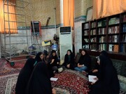 کلیپ | حضور مبلغین و طلاب جهادی مدرسه علمیه فاطمه الزهرا (س) ساوه در جمع نوجوانان