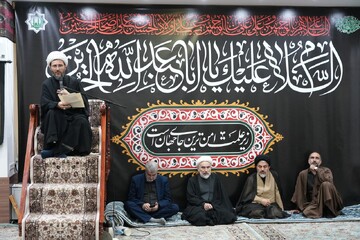 تصاویر/ مراسم سوگواری شب هفتم محرم در روسیه