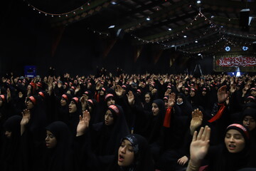 تصاویر/ اجتماع دختران بنات‌الحسین در همدان