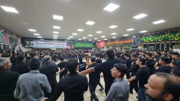 تصاویر/ مراسم سوگواری شب هفتم محرم در گناوه