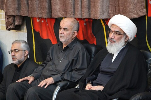 مراسم شب هفتم محرم در حسینیه عاشقان ثارالله بوشهر