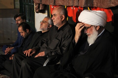 مراسم شب هفتم محرم در حسینیه عاشقان ثارالله بوشهر