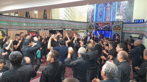 تصاویر/ برگزاری مراسم عزاداری در شهرستان اسکو