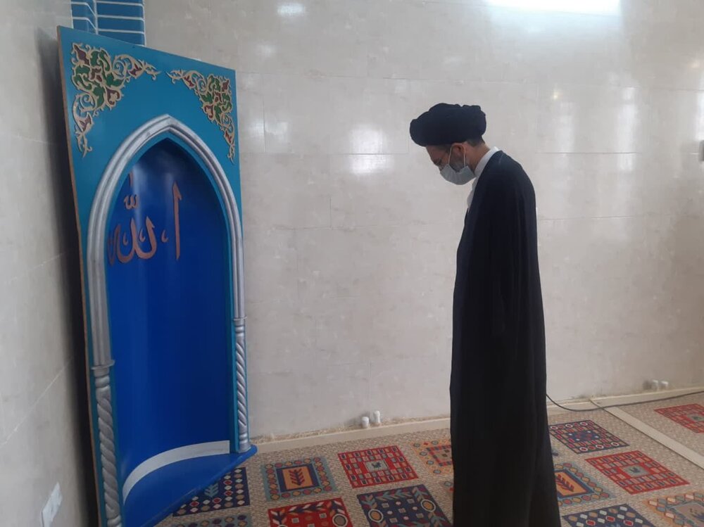 بهره برداری از مسجد حضرت زهرا(س) آزاد راه کاشان - نطنز + عکس