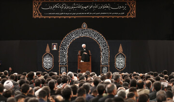 تصاویر/ دومین شب مراسم عزاداری حضرت اباعبدالله الحسین علیه‌السلام با حضور هبر انقلاب