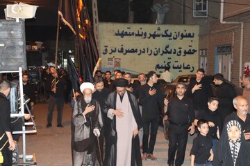 تصاویر/ مراسم عزاداری سرور و سالار شهیدان در حوزه علمیه بناب