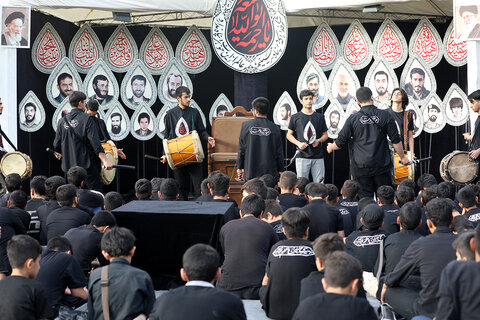 تصاویر/ اجتماع هیئات دانش آموزی منطقه 16 تهران
