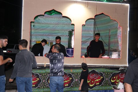 تصاویر/ مراسم عزاداری امام حسین علیه السلام در مسجد علی اصغر ارومیه