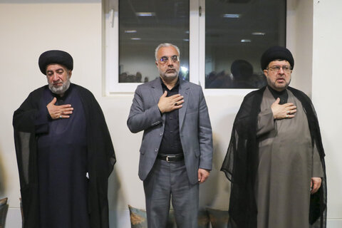 تصاویر| عزاداری مجموعه قضایی فارس در شب هشتم محرم