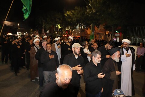 تصاویر/ مراسم عزاداری سرور و سالار شهیدان در حوزه علمیه بناب