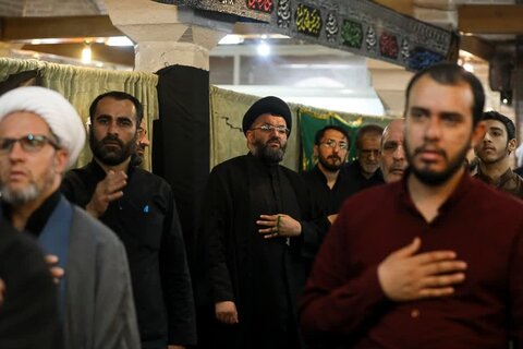 روز اول مراسم عزاداری شهادت حضرت اباعبدالله الحسین(ع) در مسجد شیخ الاسلام قزوین