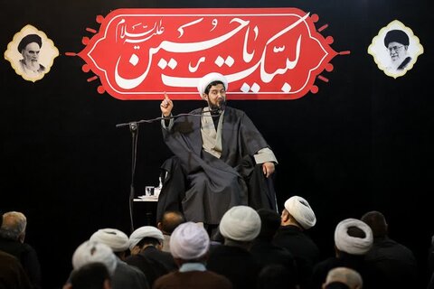 روز اول مراسم عزاداری شهادت حضرت اباعبدالله الحسین(ع) در مسجد شیخ الاسلام قزوین